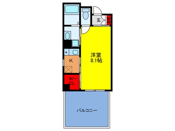 ﾕﾆｯｿﾝ朝潮橋の物件間取画像